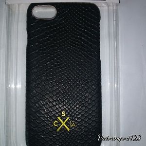 Candy wirez vegan leather crocodile case iphone 7